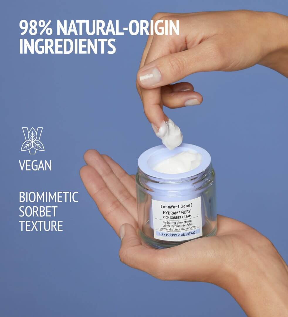 HYDRAMEMORY RICH SORBET CREAM 水忆盈润雪葩面霜 50ML - Image 2