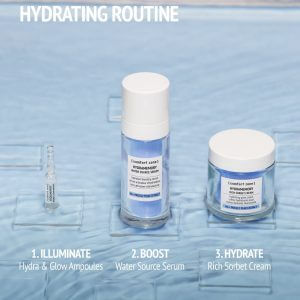 HYDRAMEMORY HYDRA & GLOW AMPOULES 水忆保湿匀亮浓缩精华 7x2ml - Image 6
