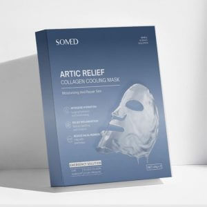 SOMED Artic Relief Collagen Cooling Mask 北极胶原冷漠-5pc